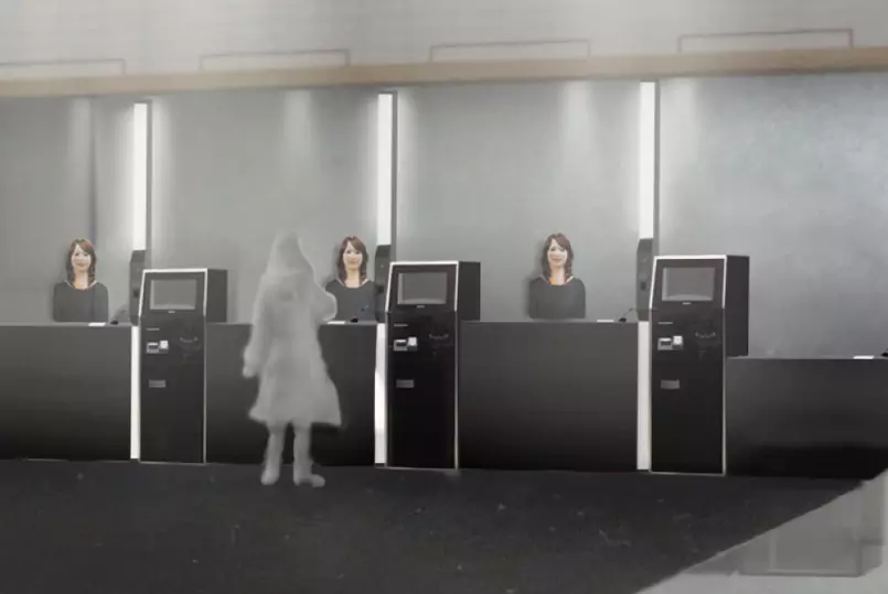 В Японии откроют отель c человекоподобными роботами