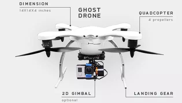 Дрон Ghost Drone за $375