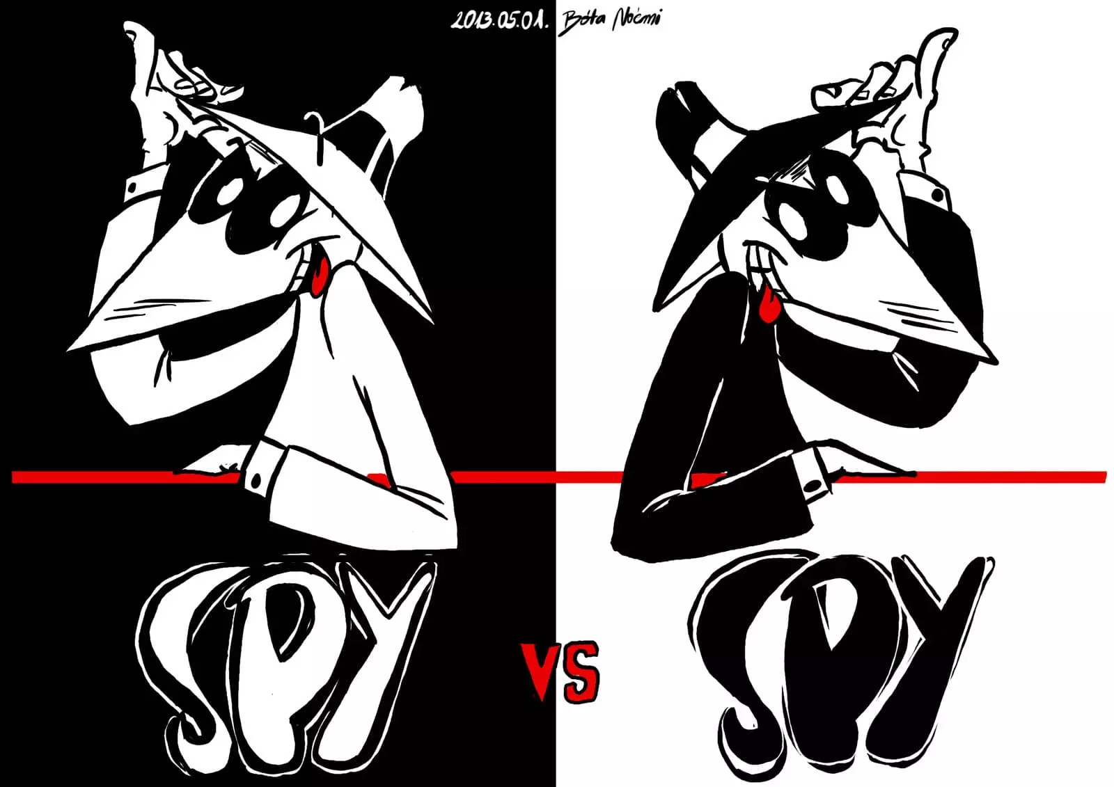 Spy vs Spy игра