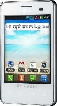 LG E405 Optimus L3 Dual (White)